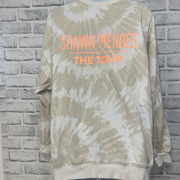 H&M DIVIDED Shawn Mendes I NEED SOMEONE NOW Tie Dye Sweatshirt Medium - Picture 2 of 7